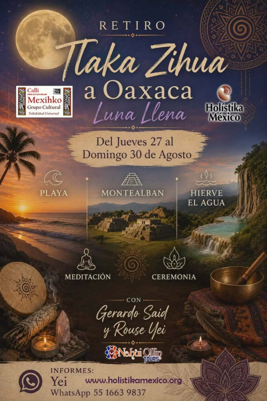 Retiro «Tlaka Zihua» – Hombres y Mujeres en Oaxaca